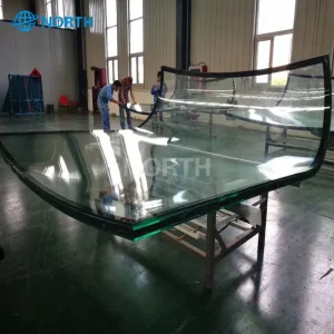 5mm-22mm Thick Clear Bent Toughened Curved Tempered Glass with CE SGCC Certification
