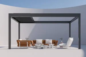 Custom Aluminum Retractable Pergola Kits