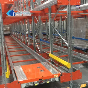 Jracking Warehouse Shelf Rack Factory Storage Motor Controller Two Way Radio Shuttle Rack System for Cold Chain Storage