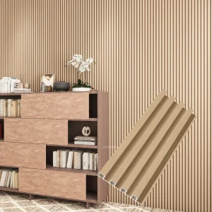 WPC Fluted Wall Panel Exterior Cladding