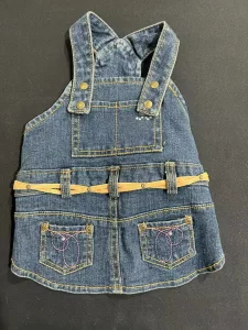 Roupa PET Fashion Denim Roupa Pet Designer Pet roupas
