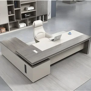 Modern Manager Office Desk Boss Table Melamine Office Furniture Executive Desk for Office