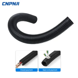 PA Flexible Plastic Corrugated Pipe Ad10.0-1/4 Customizable Colors