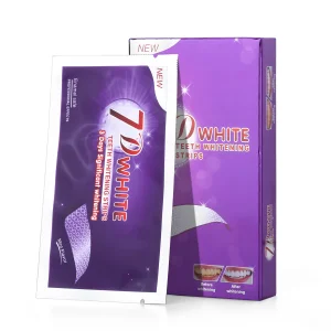 Customized teeth whitening strips