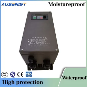 Ausenist CV8000 IP65 VFD PV Bomba de Água Acionamento de Frequência Variável Inversor Solar para Controlador de Bomba Submersível Inversor AC Monofásico