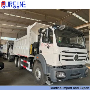 Heavy Duty Construction Beiben Ng80 18cbm Middle Tipping 25ton 10 Wheel Dump Truck