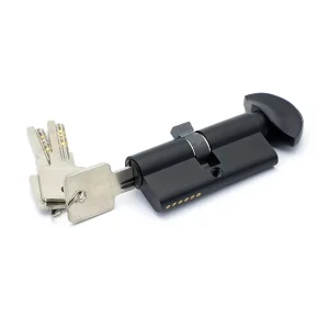 Black Computer Key Cylinder