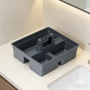 Tool Organizer Box Plastic Tool Storage Basket Caddy Housekeeping Tool Organizer Caddy With Handle