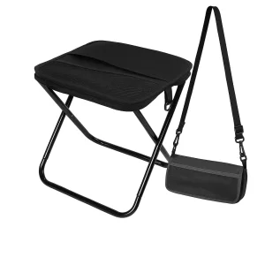 Portable Mini Folding Camping Stool Lightweight Solid Wood Chair