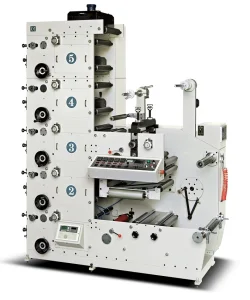 Roll to Roll Blank to Color Letterpress Flexographic