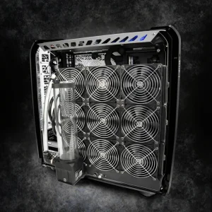 OCOCOO FC700-A360D-3 Dual Row 360 RGB Aluminum Water Cooling Heat Sinks Extreme DIY Computer CPU Car Server Fans Computer Case