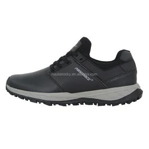 Waterproof Anti slip Rubber Sole Mens Golf Shoes