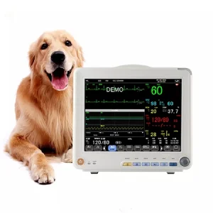 15 Monitor de Paciente em Polegadas Sinais Vitais Multi Parâmetro ECG NIBP SpO2 Respiração Dispositivo de Cama de UTI Hospitalar