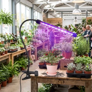 Winter Greenhouse Plant Growing Lamp