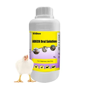 OEM/ODM GMP Multivitamin Oral Solution Vitamin Adeck Liquid 1L for Poultry and Livestock