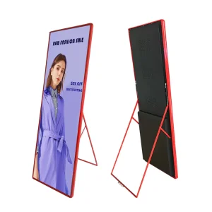 SMD1415 Indoor Full Color Movable LED/LCD Poster Display Screen