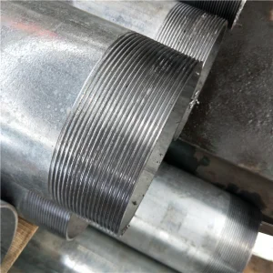 China galvanized iron thread pipe price Manufacturer