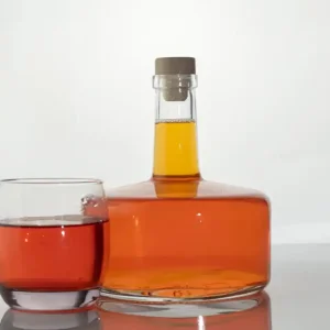 750ml Extra Flint Glass Bottle Transparent for Gin Whisky Whiskey Tequila Liquor