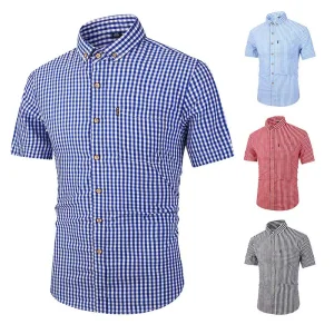 Custom Checked Cotton Apparel