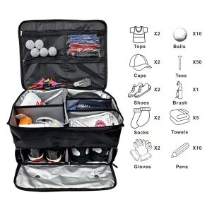 PVC Golf Trunk Organizer Storage Box