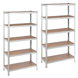 Steel 5-Tier Boltless Shelving