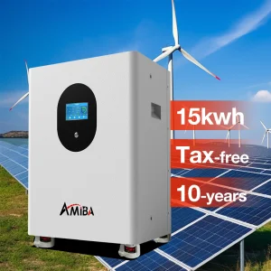 48V 100Ah 200Ah 300Ah Stackable 51.2V 5Kwh 10Kwh 15Kwh LiFePO4 Home Solar Storage With WiFi Control For EU US Market