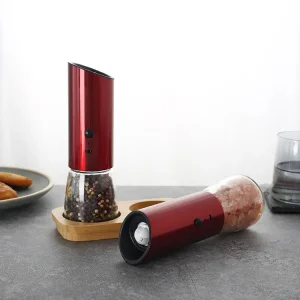 ODM Rechargeable Electric Salt and Pepper Grinder Set with Adjustable Ceramic Core