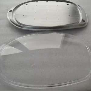 Stainless Steel Transparent Car Light Parts Prototype Manufacturer Uses CNC Numerical Control Technology Process High-Precision