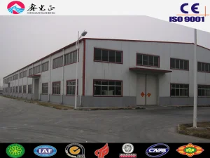 Q235/Q345 Sea Worthy Package Dust-Proof Steel Structure Storage Facility