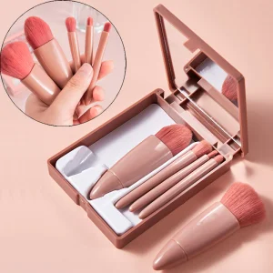5Pcs Makeup Brushes Tool Set Cosmetic Powder Eye Shadow Foundation Blush Blending Soft Fluffy Make up Brush
