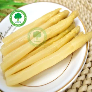 Lata completa de verduras frescas originales espárragos blancos enlatados