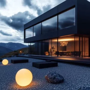 Villa de acero rentable