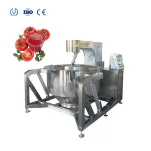 Industrial 100-800L Electric Induction Heating Planetary Jacketed Kettle Sauce Strirring Cooking Machine