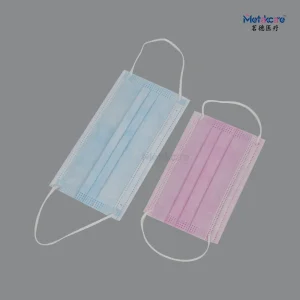 Face Mask Protects Nose and Mouth Against Fluids, Fluid-Resistant Mask