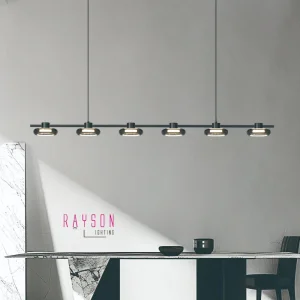Modern Elegant CCT LED Glass Pendant Light Fixture for Home