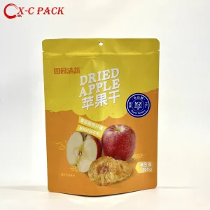 Bolsas de Embalagem de Frutas Crocantes Exibição em Prateleira de Supermercado Embalagem de Alimentos Embalagem de Alumínio Personalizável