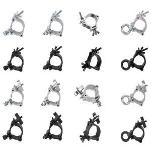 High Quality Aluminum 6061-T6 TUV LED Moving Head Light Clamp 50mm