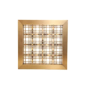 Slat Design Vertical Expanded Metal Wire Mesh for Ventilated Room Divider Screens