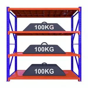 Bolt-Free Adjustable Industrial Heavy Duty Pallet Racking System Warehouse Steel Metal Storage Rack Shelf Unit