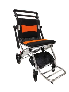 Lightweight Folding Wheelchair with Customized Logo for Easy Transport
