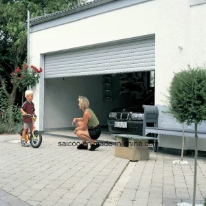 Remote Control Automatic Industrial Commercial Sectional Security Fireproof Garage Doors with High Quality