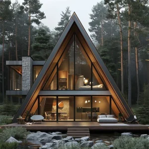 Triangle Shape Small Cabin