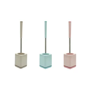 Professional Cleaning Chic Household Helpers Plastic Holder Cleaner Toilet Brush Set with CE Certificate