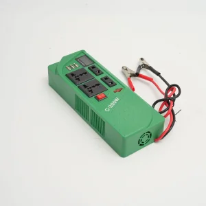 High-Performance Portable Car Charger with Built-in Power Inverter