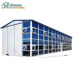 Custom Luxury Double-Layer Glass Curtain Wall T-Type Office