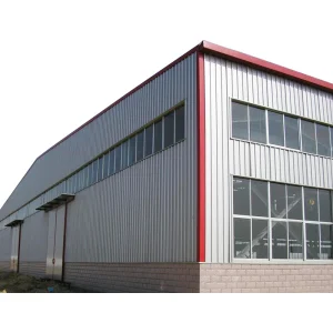 Prefabricated Construction Steel Hall 111m2 Sport Building