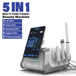 5 in 1 hifu face lifting machine