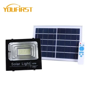 Solar Flood Light Rechargeable Remote Control