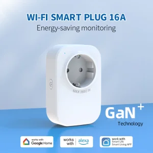 Ea6 EU Tuya Casa WiFi Tomada Inteligente Logotipo Personalizado Marca Soquete de Parede
