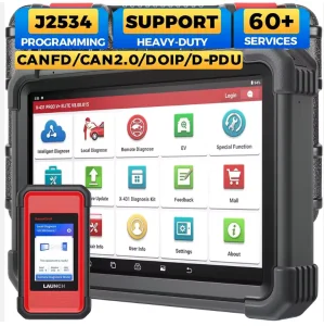 Advanced X431 PRO3S Vehicle Diagnostic Tablet with Full System Scan and Active Test Functions